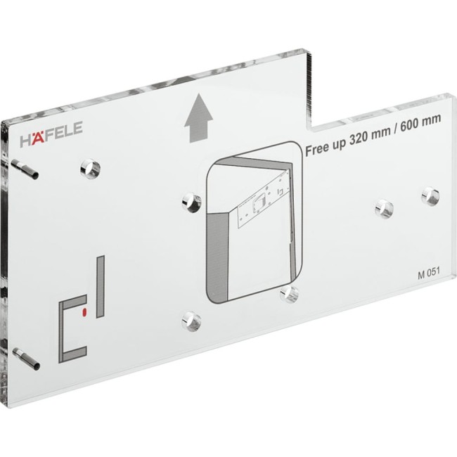 Шаблон Hafele FREE UP 372.33.050
