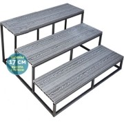 Лестница УЛИЧНЫЕ ЛЕСТНИЦЫ Дача Грэй UL-DACHA-3-GR