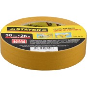 Двусторонняя клейкая лента STAYER 38ммх25м 1221-38-25