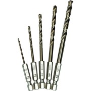 Набор сверл по металлу vertextools 0987-5 Набор сверл по металлу vertextools 0987-5