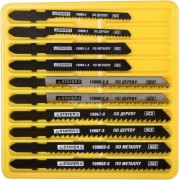 Набор полотен по дереву металлу и пластику для электролобзика STAYER Мастер №3 15981-H10-3 Набор полотен по дереву металлу и пластику для электролобзика STAYER Мастер №3 15981-H10-3