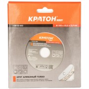 Алмазный круг Кратон TURBO HOBBY 1 08 03 003 Алмазный круг Кратон TURBO HOBBY 1 08 03 003