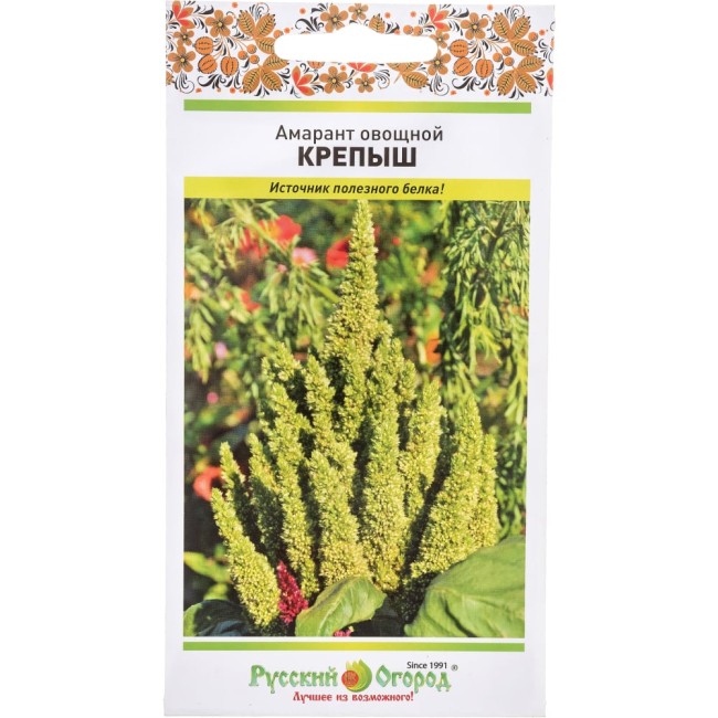 Овощной салат семена РУССКИЙ ОГОРОД Амарант Крепыш 308030