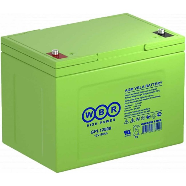 Аккумулятор для ИБП WBR GPL12800