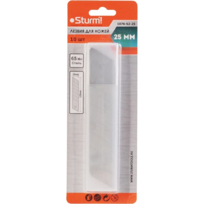Лезвия для ножей Sturm 1076-S2-25