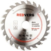 Твердосплавный пильный диск по дереву REDVERG 800131 6621218