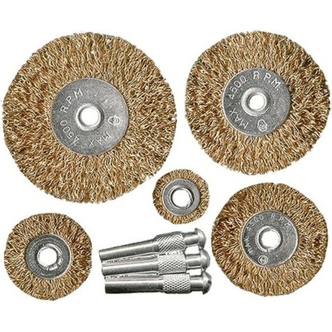 Набор щеток для дрели MATRIX 74494