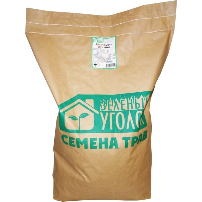 Семена газона Зеленый уголок Травосмесь Лужайка 16600