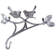 Держатель для кашпо BOGACHO Птичка Терра Спринг 79035/серебристый Держатель для кашпо BOGACHO Птичка Терра Спринг 79035/серебристый