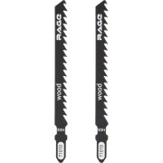 Пилки для лобзиков по дереву и пластику RAGE T101D 552028