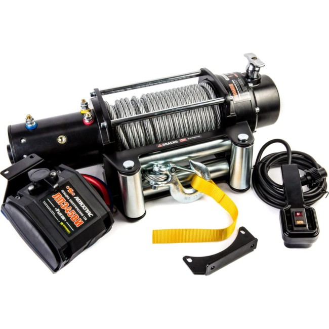 Электрическая лебедка Автоспас ЛПЭ45ВИ Рысак W0959