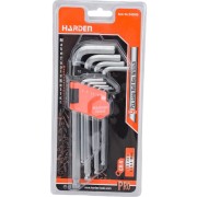 Набор имбусовых ключей Harden 540606