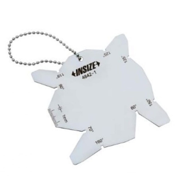 Шаблон для измерения угла заточки сверл INSIZE 4842-1