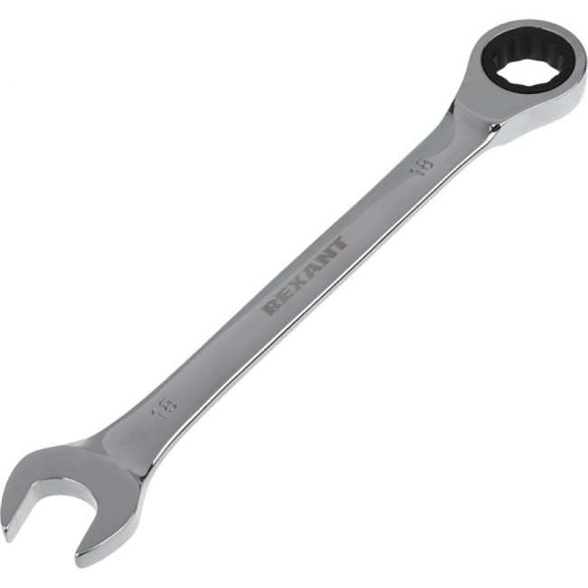 Комбинированный трещоточный ключ REXANT 12-5819-1