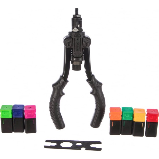 Двуручный заклепочник для резьбовых заклепок Gigant М3-М12 GHR-12 Двуручный заклепочник для резьбовых заклепок Gigant М3-М12 GHR-12