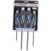 Набор силовых магнитных отверток Forcekraft Profi 26894 FK-7004 Набор силовых магнитных отверток Forcekraft Profi 26894 FK-7004