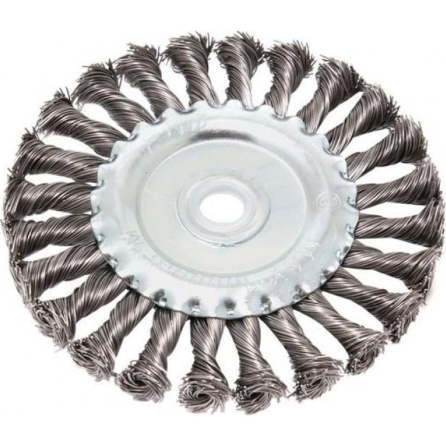 Витая дисковая кордщетка для УШМ Forsage 19901 F-BWF104