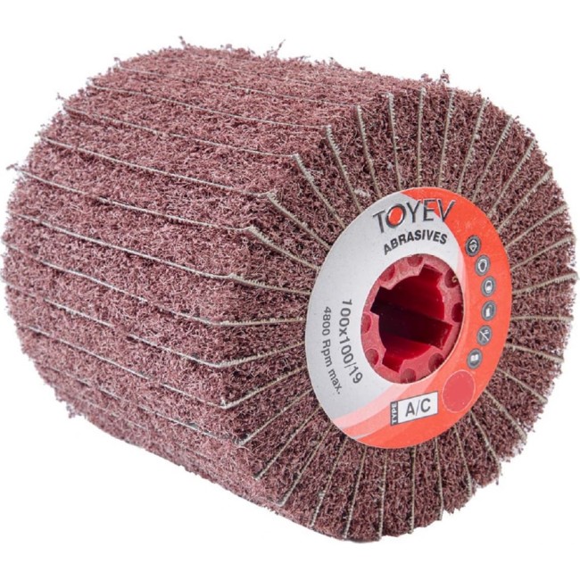 Комбинированный шлифовальный валик Toyev AKM 004980
