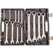 Набор комбинированных трещоточных ключей MATRIX 14797 Набор комбинированных трещоточных ключей MATRIX 14797