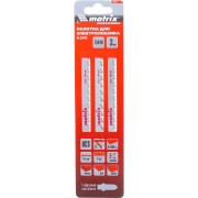 Полотна по дереву для электролобзика MATRIX 78222 Полотна по дереву для электролобзика MATRIX 78222