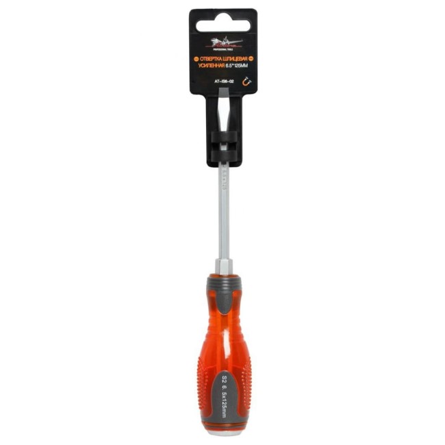 Усиленная шлицевая отвертка Airline AT-IS6-02