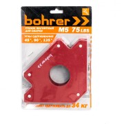 Уголок магнитный для сварки Bohrer M5 71340575 Уголок магнитный для сварки Bohrer M5 71340575