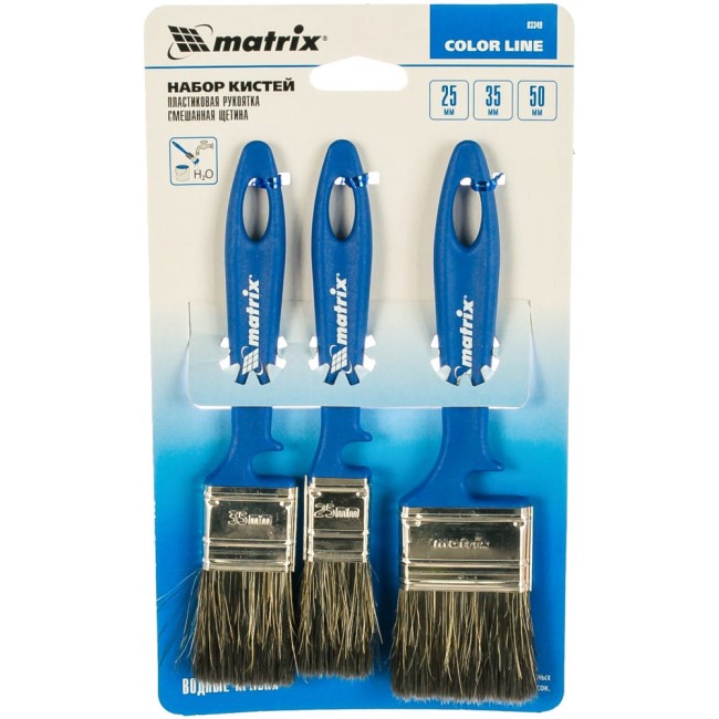 Набор кистей MATRIX Водные краски 83349