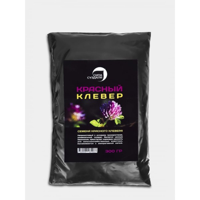 Красный клевер семена Сила Суздаля 4680004061083