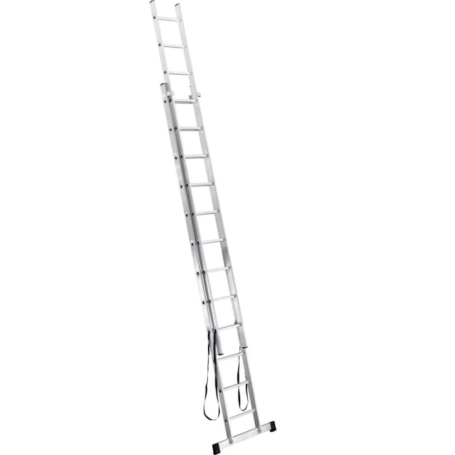 Алюминиевая двухсекционная лестница UFUK 411212