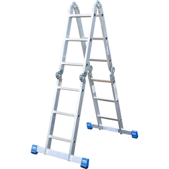 Универсальная шарнирная лестница Krause STABILO 123510
