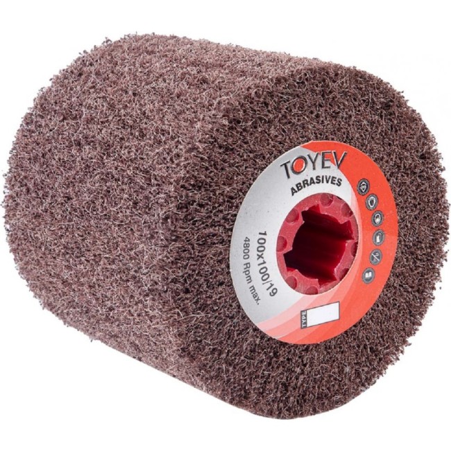 Нетканый шлифовальный валик Toyev SBM 004998