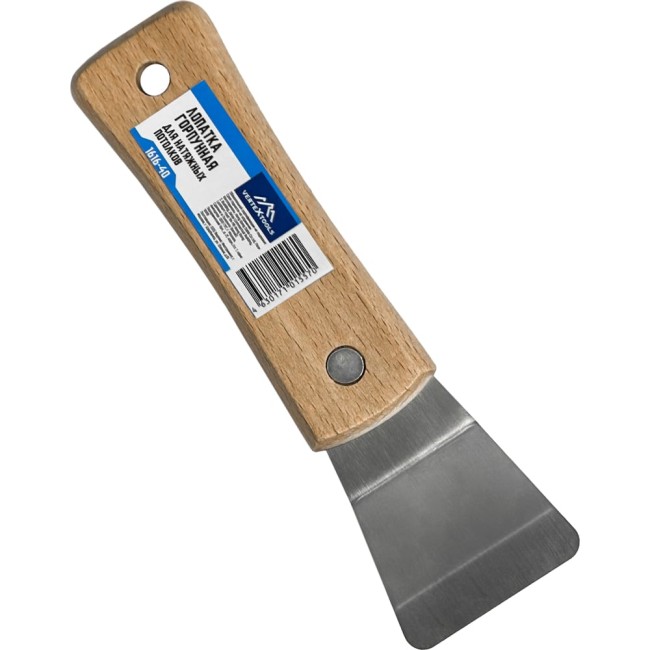 Гарпунная лопатка для натяжных потолков vertextools 1616-40