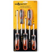 Набор отверток Квалитет НО-5 6625118 Набор отверток Квалитет НО-5 6625118