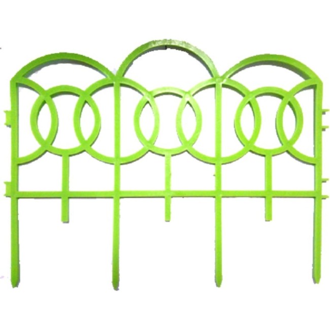 Ажурный декоративный заборчик Дачная мозаика Барокко 13171