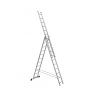 Алюминиевая трехсекционная лестница Scala Sc 3011 Алюминиевая трехсекционная лестница Scala Sc 3011