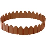 Садовое ограждение МАСТЕРСАД ДЧН-терракот