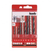 Набор сверл по металлу дереву бетону KWB 420400 Набор сверл по металлу дереву бетону KWB 420400