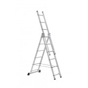 Алюминиевая трехсекционная лестница Scala Sc 3006 Алюминиевая трехсекционная лестница Scala Sc 3006