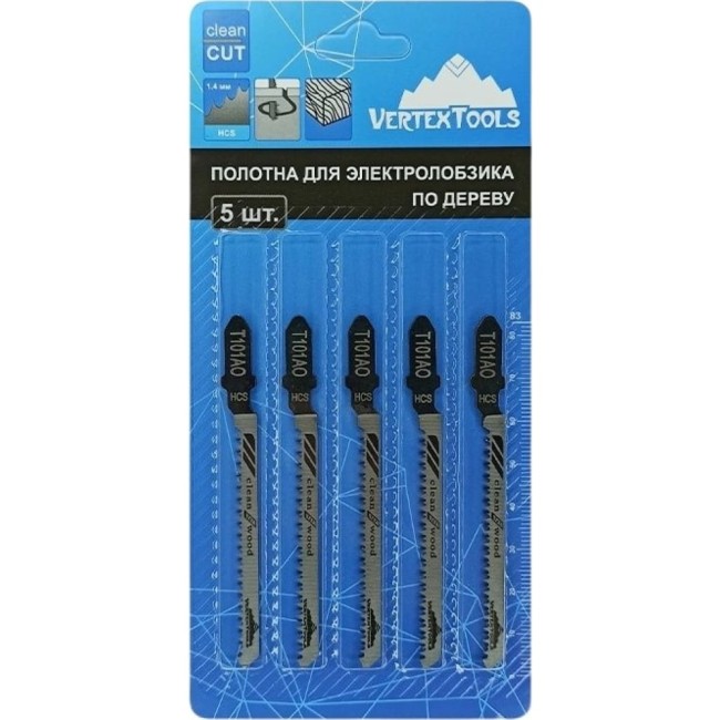 Полотно для электролобзика vertextools T101AO