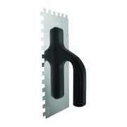 Нержавеющая зубчатая гладилка Biber 35312 тов-048209 Нержавеющая зубчатая гладилка Biber 35312 тов-048209