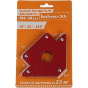 Уголок магнитный для сварки Bohrer M4 71230450 Уголок магнитный для сварки Bohrer M4 71230450