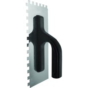 Нержавеющая зубчатая гладилка Biber 35313 тов-048210 Нержавеющая зубчатая гладилка Biber 35313 тов-048210