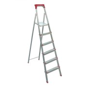 Шестиступенчатая стальная стремянка Biber 98106 тов-049512 Шестиступенчатая стальная стремянка Biber 98106 тов-049512