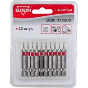 Набор бит Elitech 1820.072500 Набор бит Elitech 1820.072500