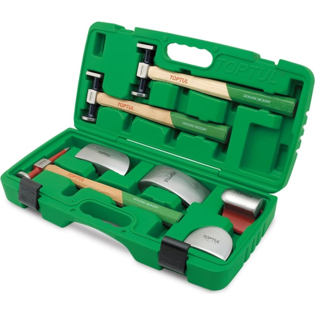 Набор молотков и наковален для кузовных работ TOPTUL GAAI0702