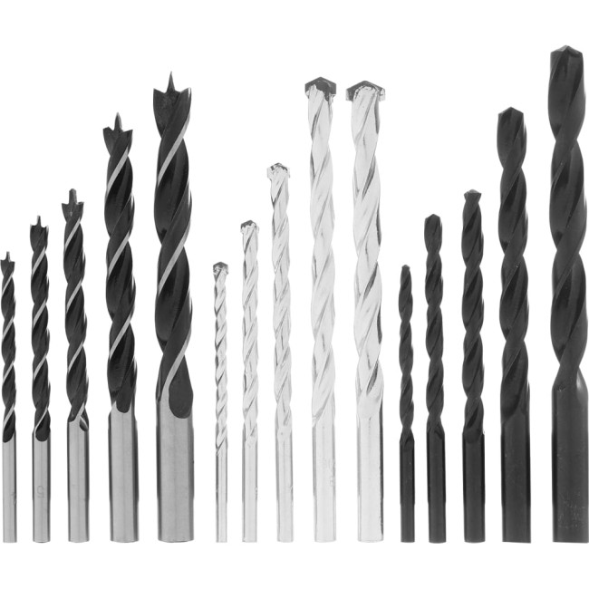 Набор сверл по бетону, металлу, дереву SPARTA 725085