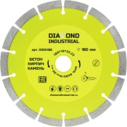 Сегментный алмазный диск по бетону, кирпичу, камню Diamond Industrial DIDS180 Сегментный алмазный диск по бетону, кирпичу, камню Diamond Industrial DIDS180
