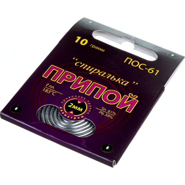 Припой Connector ПОС-61 PPSP-POS61-10"