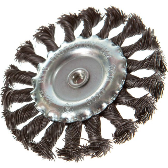 Круглая щетка-крацовка для дрели РемоКолор 45-3-210