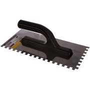 Нержавеющая зубчатая гладилка Biber 35314 тов-048211 Нержавеющая зубчатая гладилка Biber 35314 тов-048211